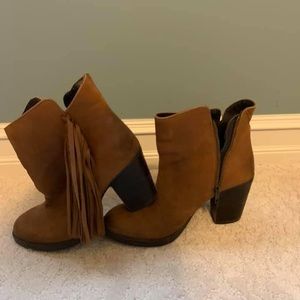 Fringe Steve Madden Booties